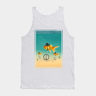 gold fish Tank Top